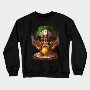 Aztec Mythology Deity Cihuateteo Crewneck Sweatshirt